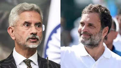 Word 'pitai' should not be used for our jawans: External affairs minister Jaishankar objects to Rahul Gandhi's remarks on soldiers at China border