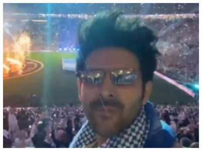 Kartik Aaryan's throat gave up after cheering at FIFA World Cup Final; actor calls Messi 'Shehzada' of football