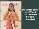 
Meet beautiful Mrs World 2022 winner Sargam Koushal

