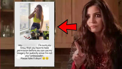 Furious Anushka Sharma lashes out at a brand for using her pictures without permission; says 'I'm not your ambassador'