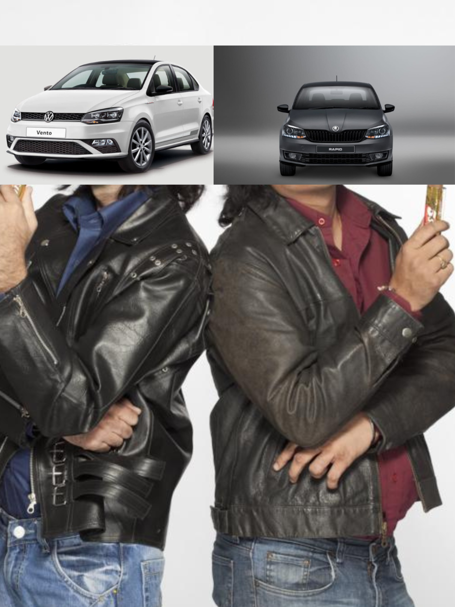 Ramesh-Suresh of the car world - these cars look freakishly alike ...