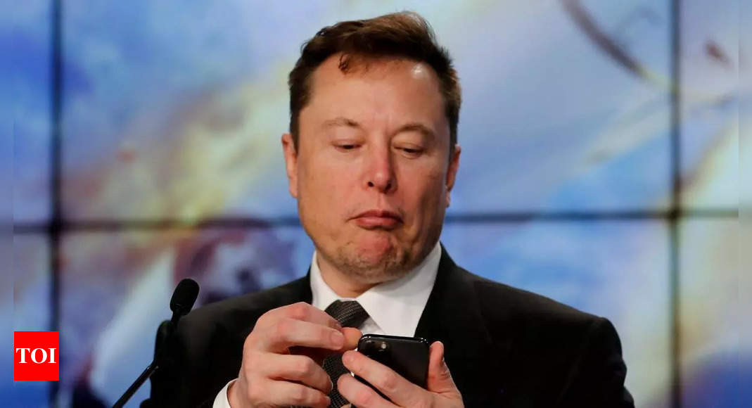 Elon Musk hints at a bot attack on his poll to step down as the head of Twitter – Times of India