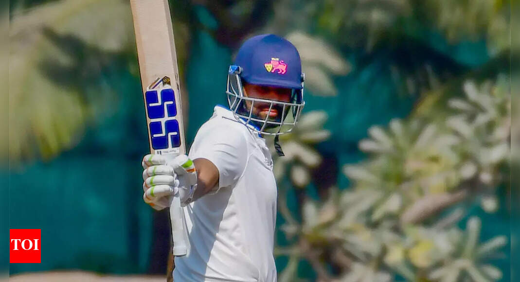 Ranji Trophy: Suryakumar Yadav smashes 80-ball 90 against Hyderabad | Cricket News – Times of India