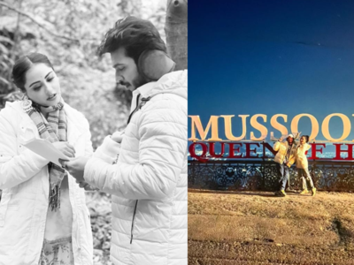 Niyati Fatnani shares a photo from Mussoorie with Arjun Bijlani fans get excited and say “Can't wait to see u again onscreen"