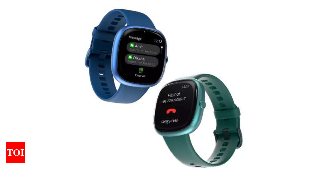 Fitshot Flair smartwatch with advanced UV sensors launched in India: Price, features and more – Times of India