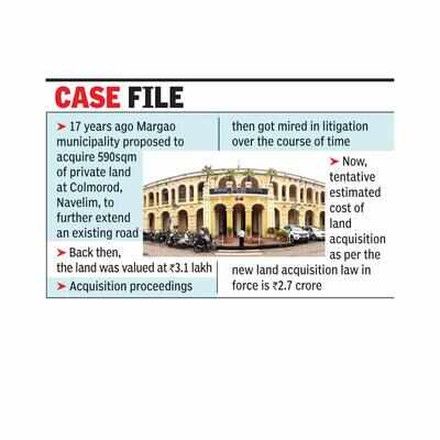 MMC in tight spot over increase in cost of land acquisition for road