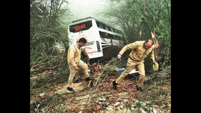 Fog kills again in Noida: Man dies, 28 injured as bus rams truck that braked on Yamuna Expressway