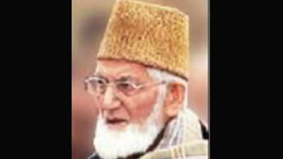 Syed Ali Shah Geelani's house in Srinagar among 3 assets to be sealed