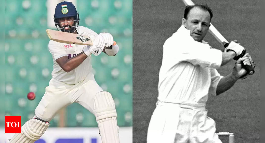 India vs Bangladesh 2nd Test: Cheteshwar Pujara set to go past Don Bradman | Cricket News – Times of India