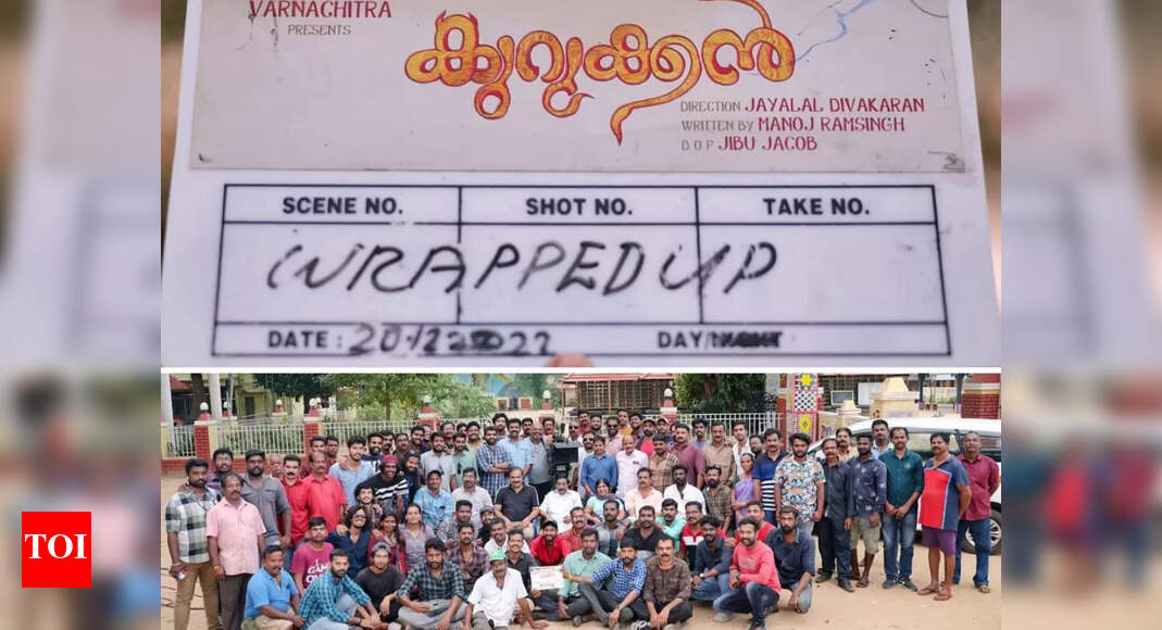 It’s a wrap for ‘Kurukkan’ Malayalam Movie News Times of India