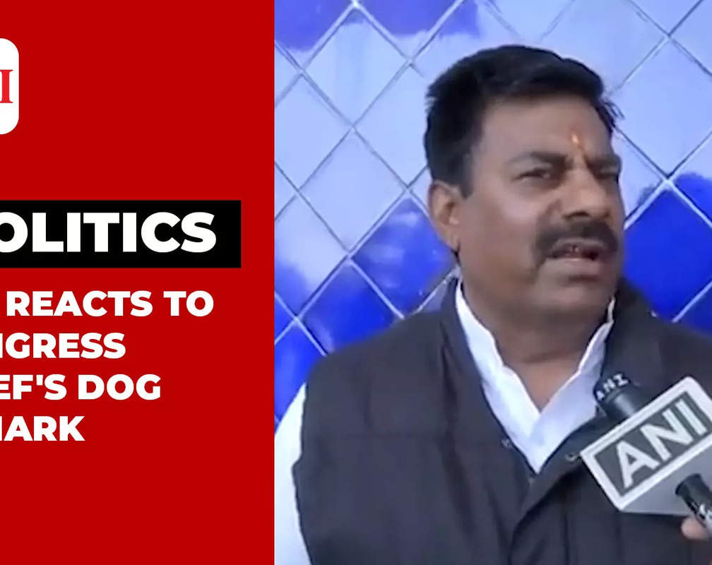 
'Durbari kutte of Sonia Gandhi': BJP reacts to Congress chief's dog remark
