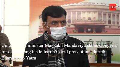 Mansukh Mandaviya slams Congress for questioning his letter to Rahul Gandhi on Covid precautions