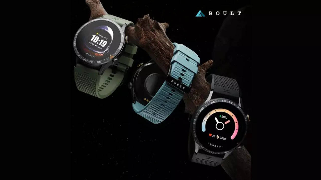 Boult Audio Rover smartwatch with 10 days battery life launched, priced at  Rs 2,999 - Times of India