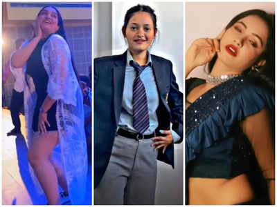 Aamrapali Dubey to Trishakar Madhu; Bhojpuri celebs who dance to school girl viral song ‘Patli Kamariya Mori’
