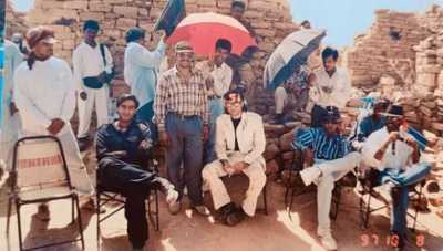 Ajay Devgn shares throwback pic from Kachche Dhaage set, reveals it was 'fun' taking that trip
