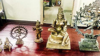 9 held for stealing idols from 3 temples in Thanjavur