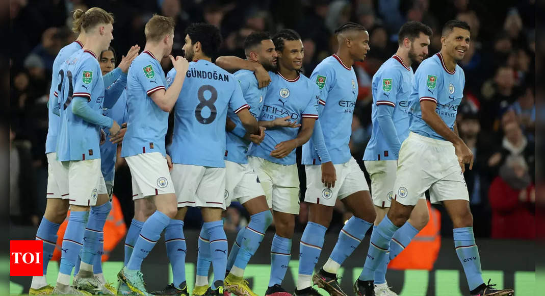 Manchester City edge out Liverpool in League Cup thriller | Football News – Times of India