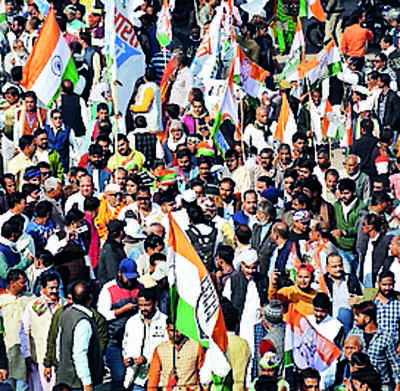 Prayagraj provincial unit’s Bharat Jodo Yatra ends in Kashi