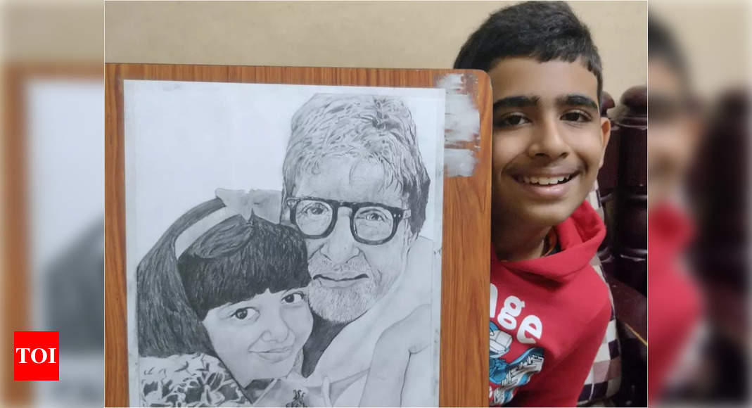 Pencil Sketch Of Amitabh Bachchan  DesiPainterscom