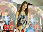Gayatri Oberoi with her son