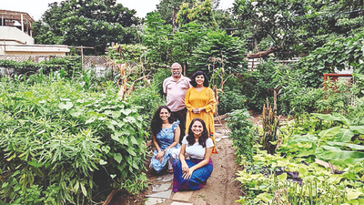 Pandemic pushed this Barodian family to grow food forest inside concrete jungle