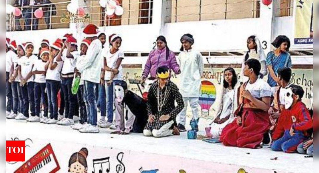 City Schools Wear Festive Look For Pre-christmas Celebrations | Ranchi ...