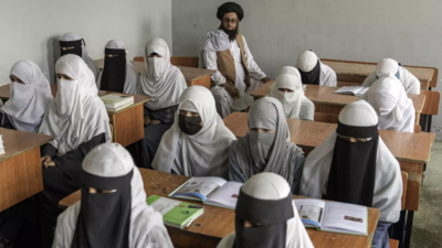 'Dressed like they were going to a wedding': How Taliban justified banning women from universities