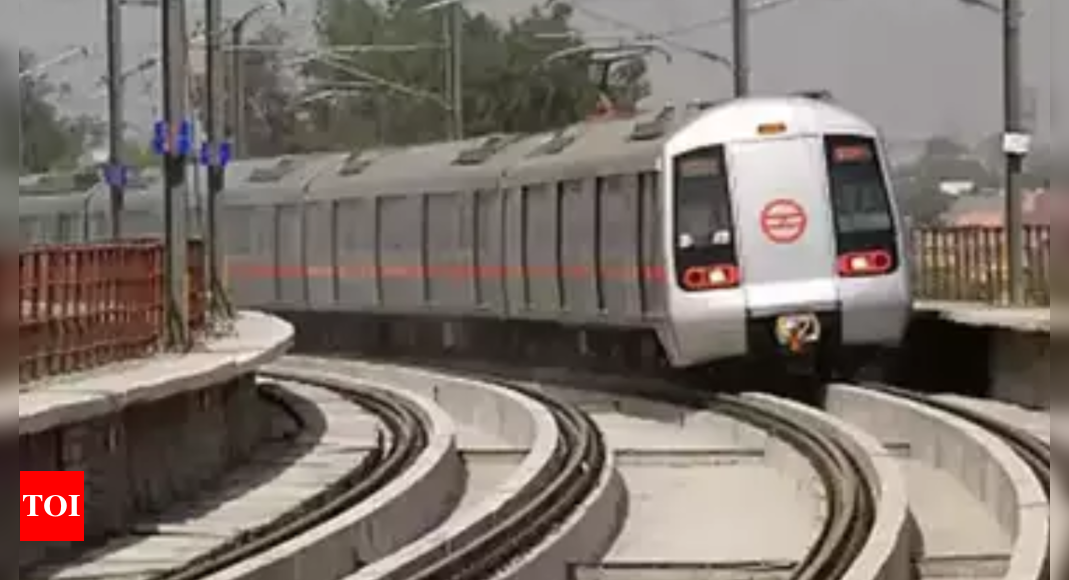 दिल्ली मेट्रो के सफल संचालन के 20 साल पूरे |  दिल्ली समाचार – टाइम्स ऑफ इंडिया