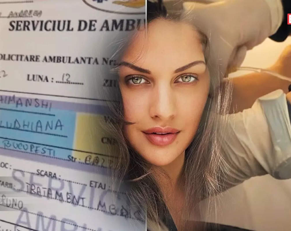 
Himanshi Khurana suffers high fever and bleeding nose during a film shoot, gets hospitalised in Romania
