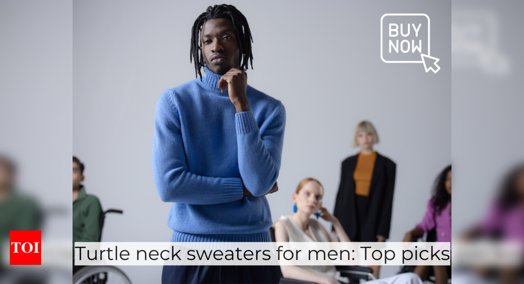 Turtle neck sweaters for men: Top picks - Times of India (January, 2024)