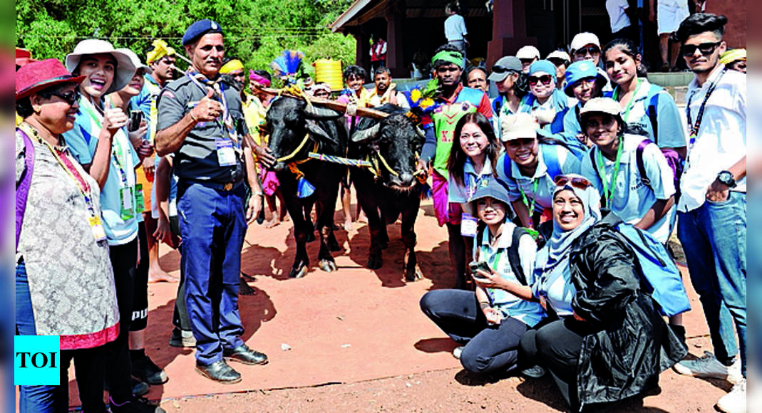 अंतर्राष्ट्रीय सांस्कृतिक जमावड़ा: छात्रों ने अभिनव परियोजनाओं का प्रदर्शन किया  मंगलुरु समाचार – टाइम्स ऑफ इंडिया