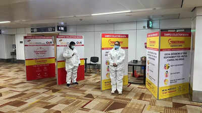 Delhi airport: 110 RT-PCR tests on day one; 500 tests daily expected at current 2% rate