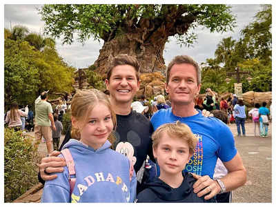 Neil Patrick Harris holidays with family, friends in Disney World