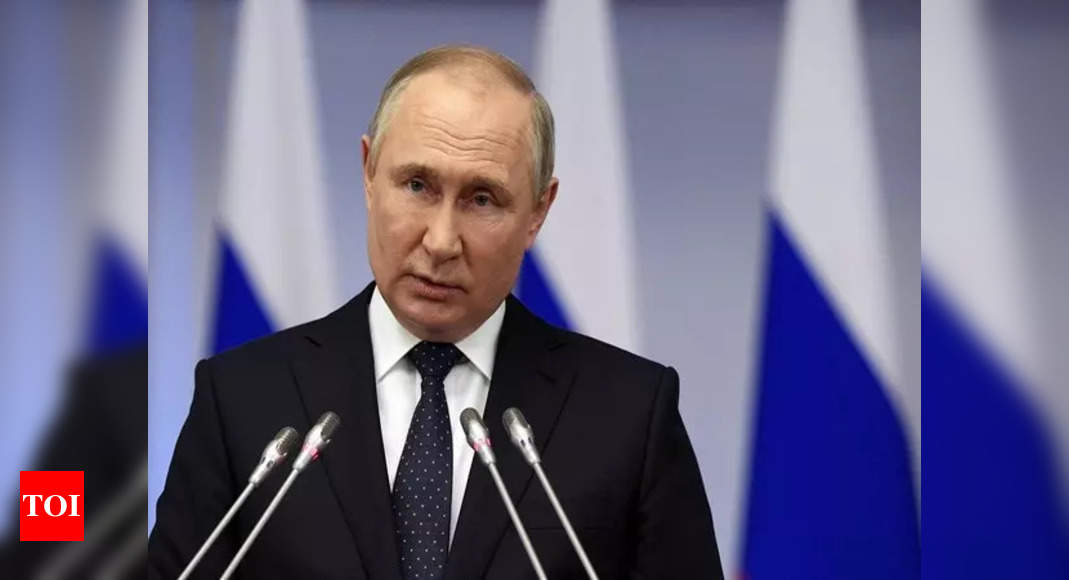 Ukraine war: Vladimir Putin says Russia ready to negotiate over Ukraine – Times of India