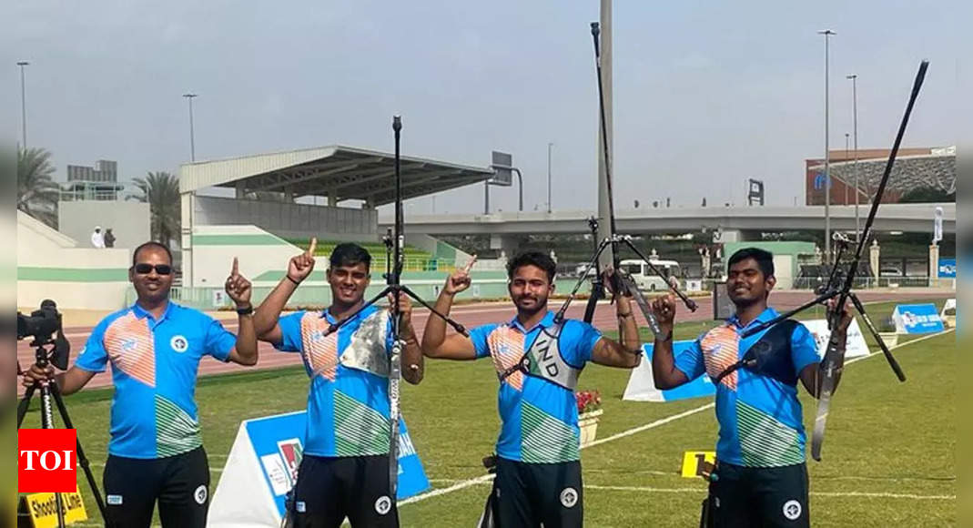 Indian archers bag five gold, three silver, one bronze in Asia Cup | More sports News – Times of India
