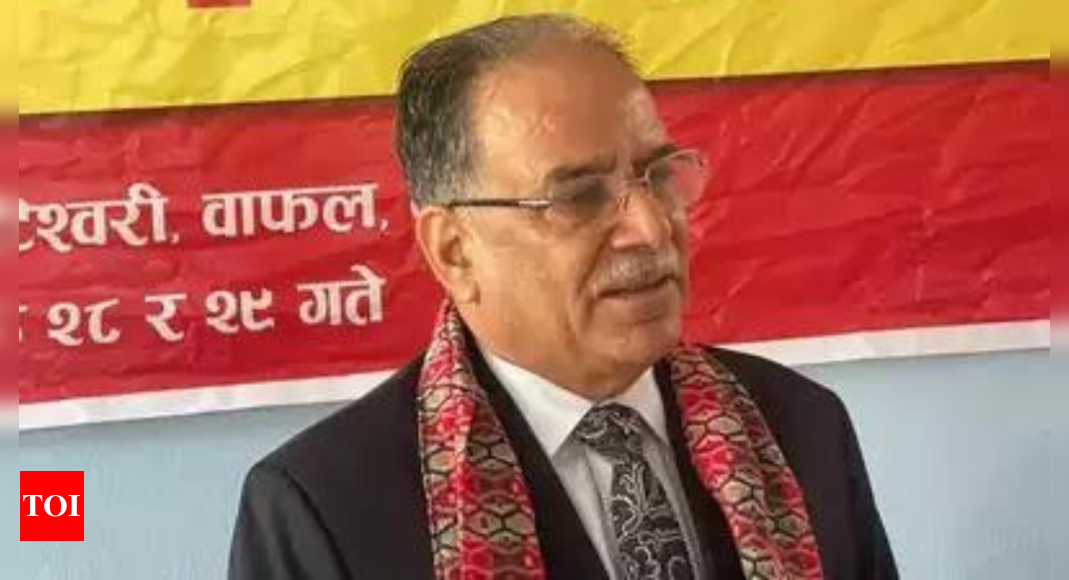 Prachanda becomes Nepal PM with support from Oli-led CPN-UML – Times of India