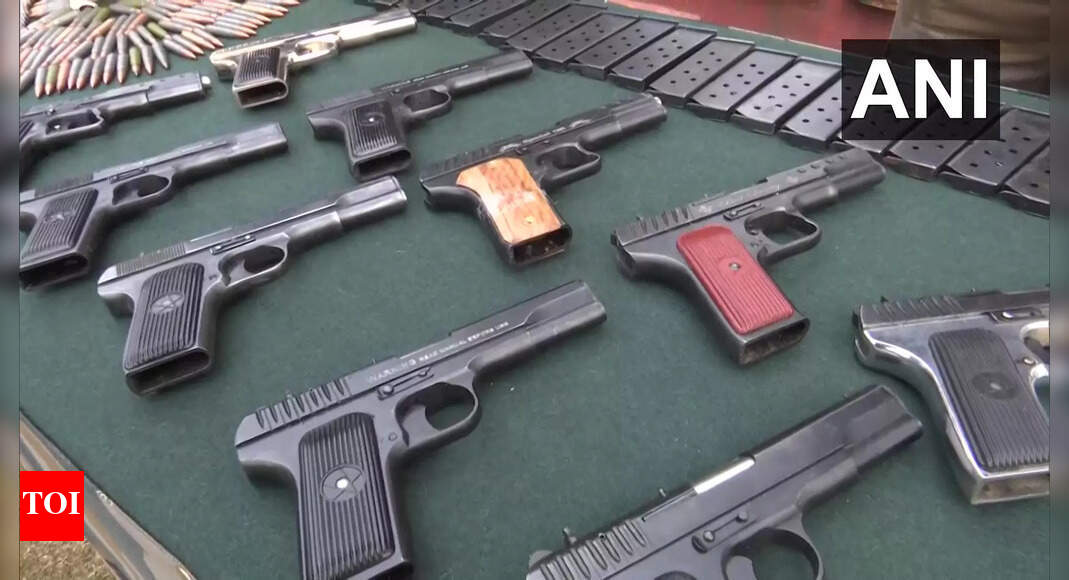 Huge cache of arms and ammunition, warlike stores recovered from Uri