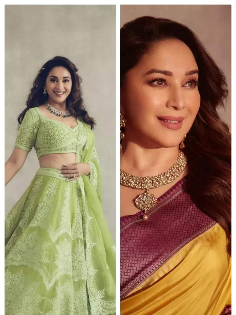 Madhuri Dixit Nene S Best Looks From 2022 Times Of India