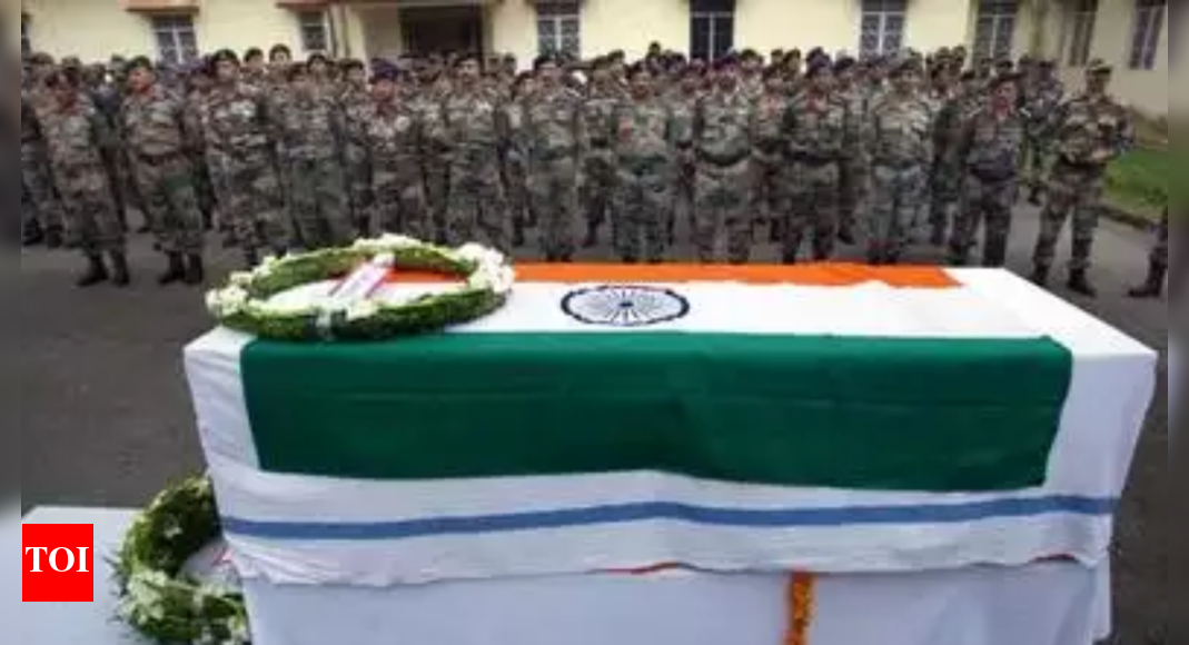 Pithoragarh soldier cremated with full military honours Dehradun News