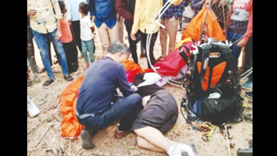 South Korean man falls to his death after Chinese manja tangles up paraglider