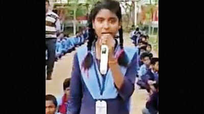 Schoolgirl’s lyrical campaign against liquor hogs limelight in Bihar