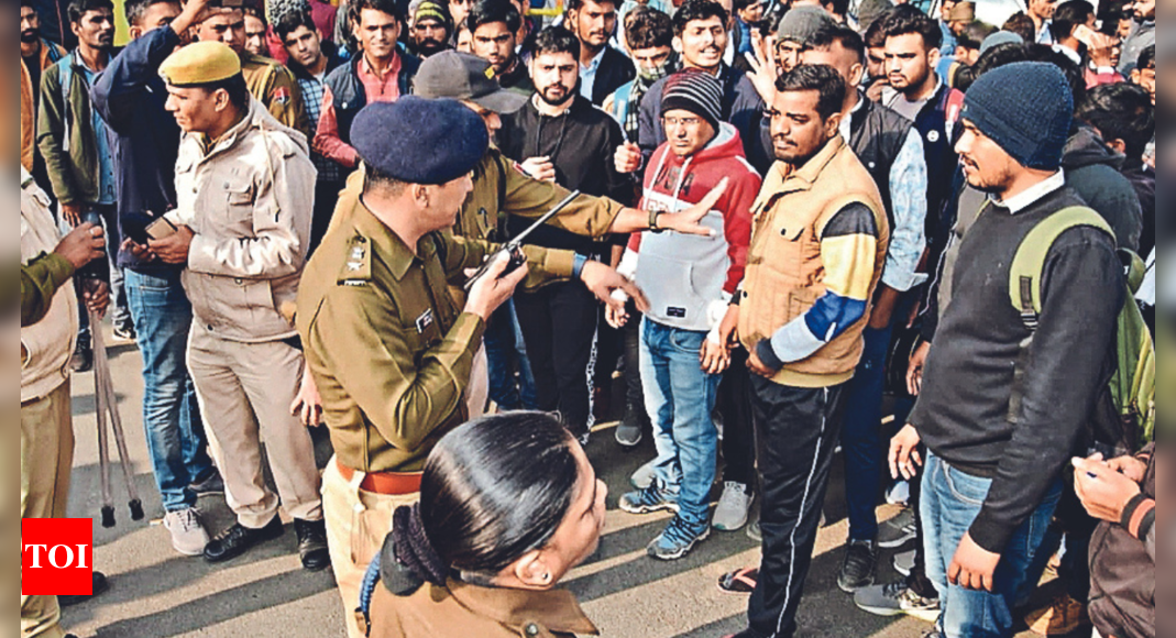 4 साल में 237 गिरफ्तार, फिर भी राज में परीक्षा माफिया चरम पर |  जयपुर समाचार – टाइम्स ऑफ इंडिया
