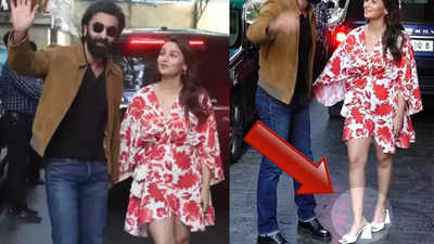 Alia Bhatt gets TROLLED for her 'oversized' footwear as she and Ranbir Kapoor get papped at Kapoors' Christmas lunch