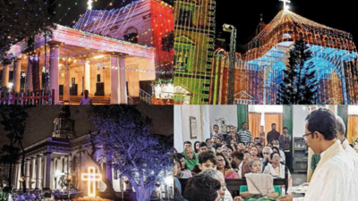 Churches in Kolkata packed to the brim for Christmas services