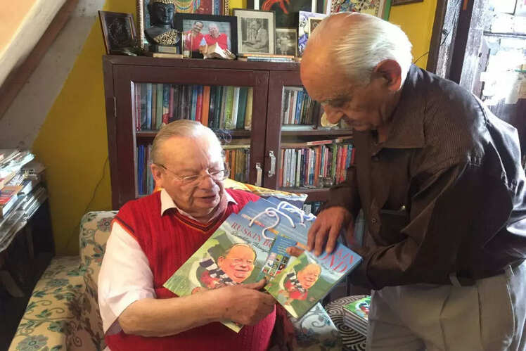Try to meet Ruskin Bond!