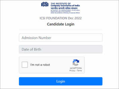 ICSI CS Foundation admit card 2022 released at icsi.edu, download here