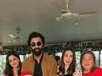 Alia, Ranbir at Kapoor family's Christmas lunch