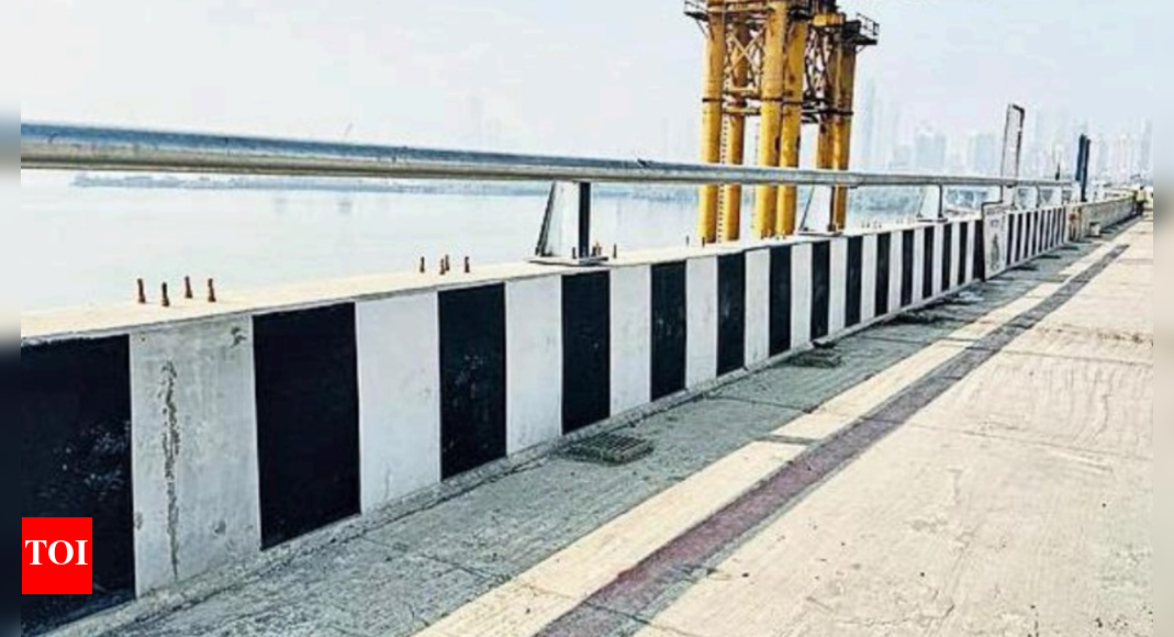 'Crash barrier along MTHL will not block view of sea' Mumbai News