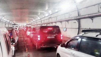 Record 19,383 vehicles cross Atal Tunnel in 24 hours