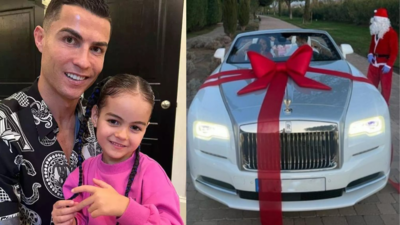 Cristiano Ronaldo gets Rolls Royce Dawn worth Rs 7 crore as Christmas gift